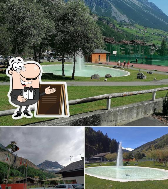 Goditi la vista dall'area esterna di Ristorante Mamafranca
