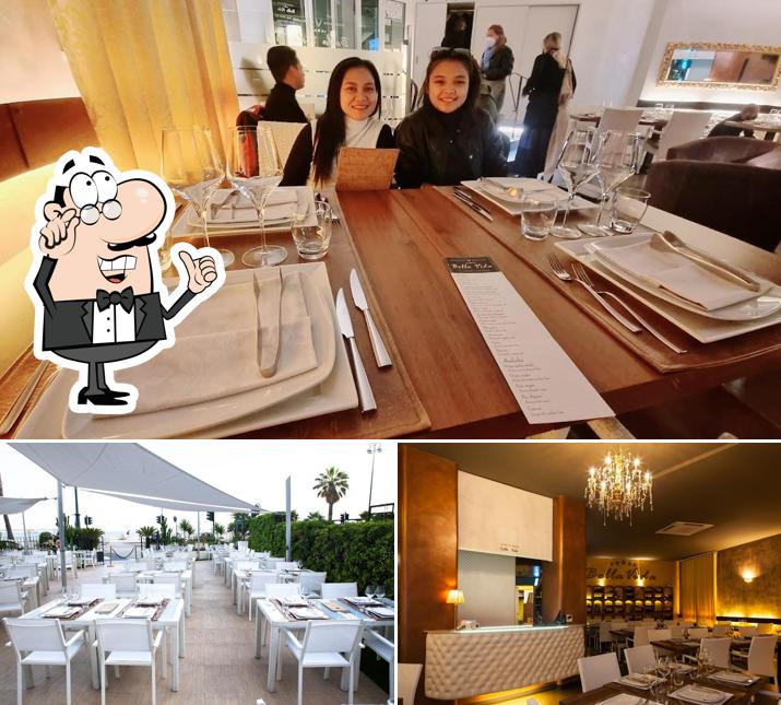 Siediti a un tavolo di Bella Vida Ristorante Brasiliano sul mare