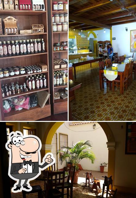 O interior do Padaria, Confeitaria e Restaurante Pão da Vida