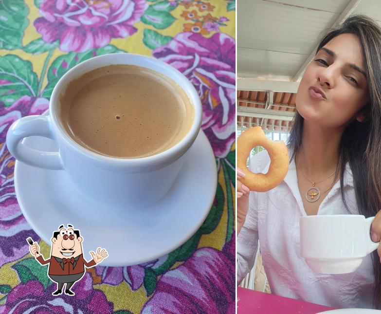 Comida em Café da vovó Rosa