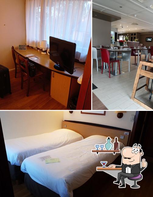 Installez-vous à l'une des tables de Campanile NATURE - Rodez