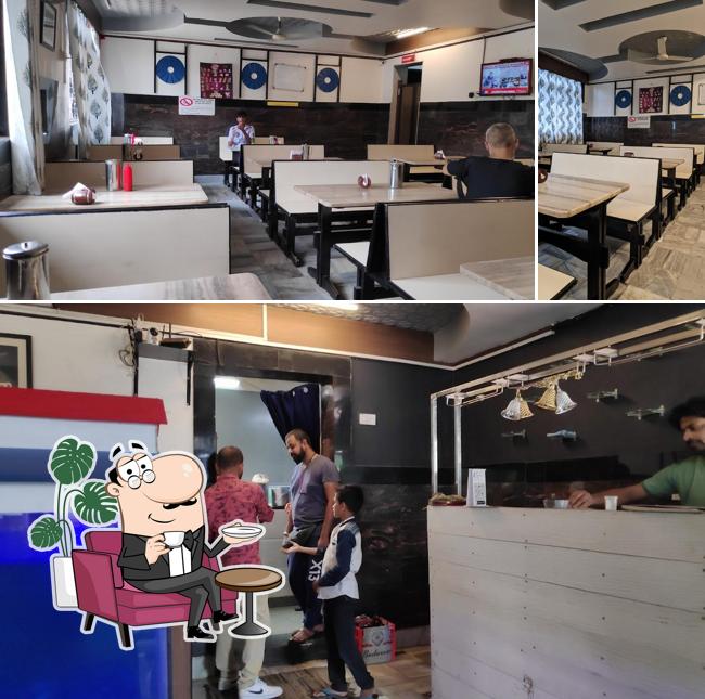 The interior of Hotel Kaveri