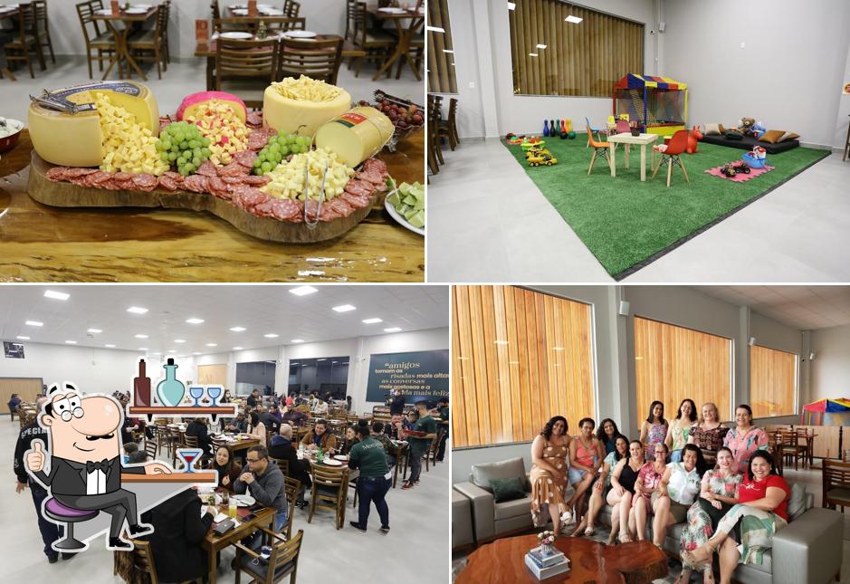 O interior do MERCATTO CHURRASCARIA E PIZZARIA