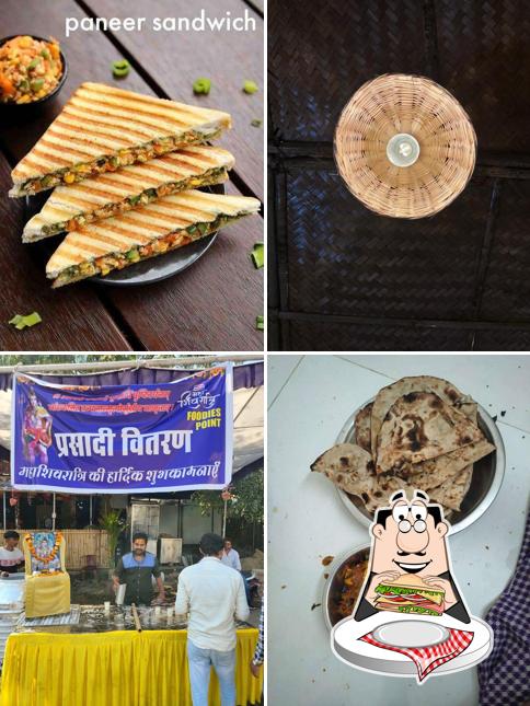 Club sandwich at Foodies Point Bhopal