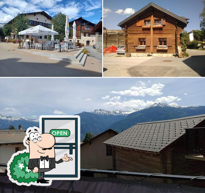 Gli esterni di Le Monument