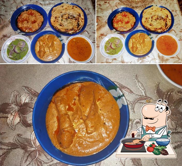 Chicken curry at Roll Runner