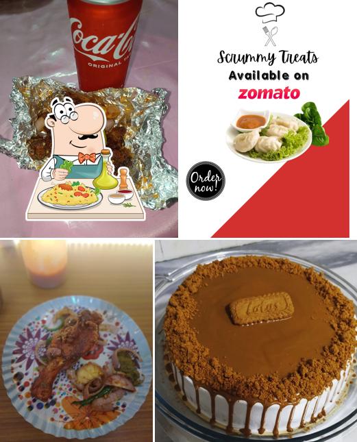 Food at Scrummy Treats