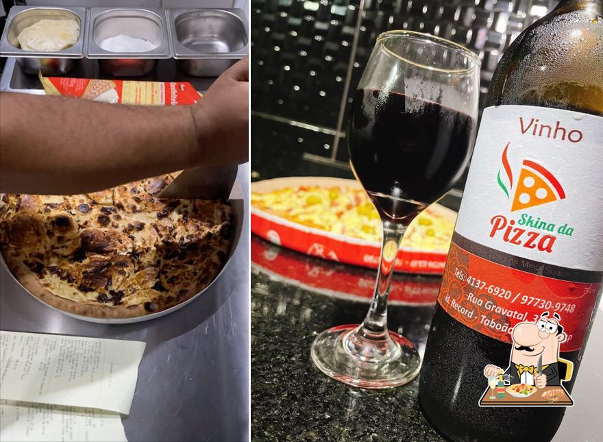 Platos en Skina da Pizza