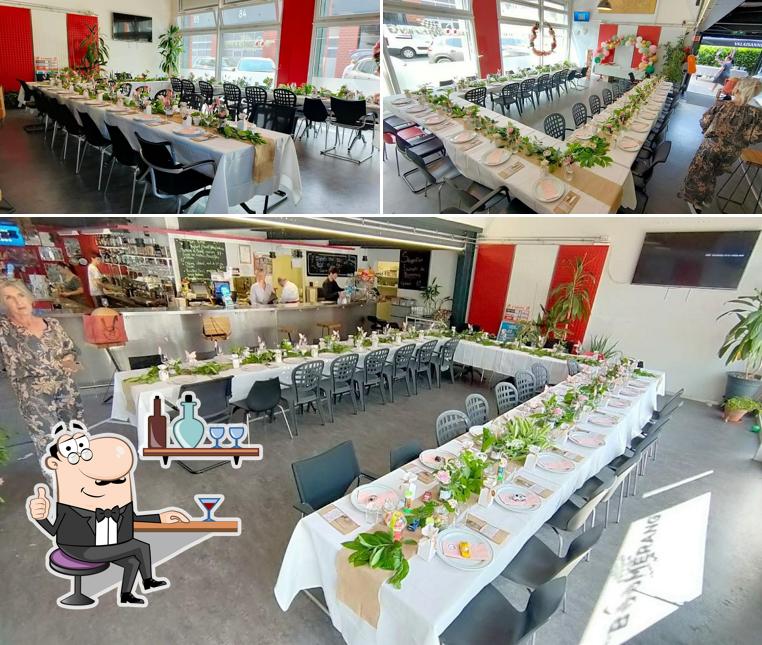 Gli interni di Boomerang Café