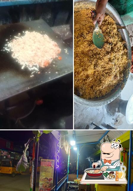 Fried rice at Hotel Sri Bhavani