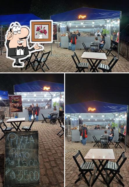 Pizza no Prato