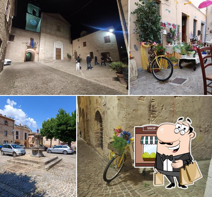 Goditi la vista dagli esterni di Bar Pizzeria Ristorante Del Corso