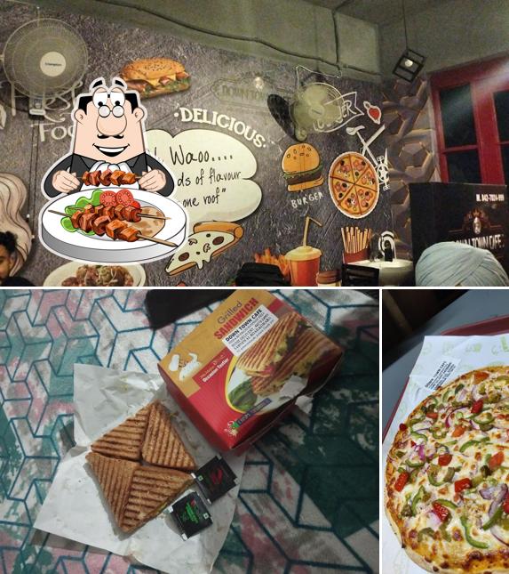 Food at Down Town Cafe