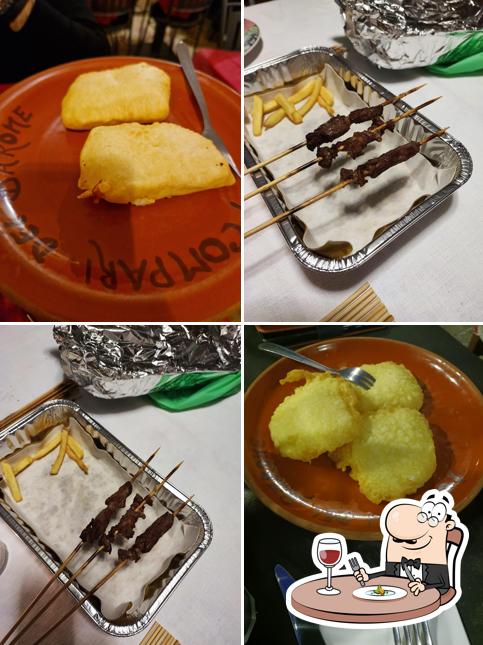 Cibo al I Compari del Barone