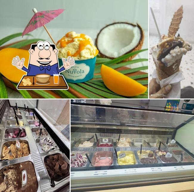 Food at Nuvola Gelato