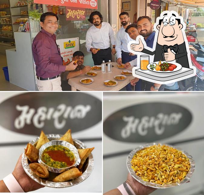 Take a look at the image displaying food and interior at MAHARAJ SAMOSA