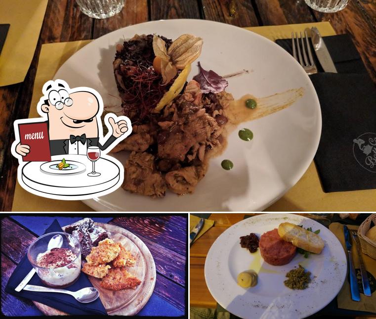 Platti al Trattoria Cà Bottona