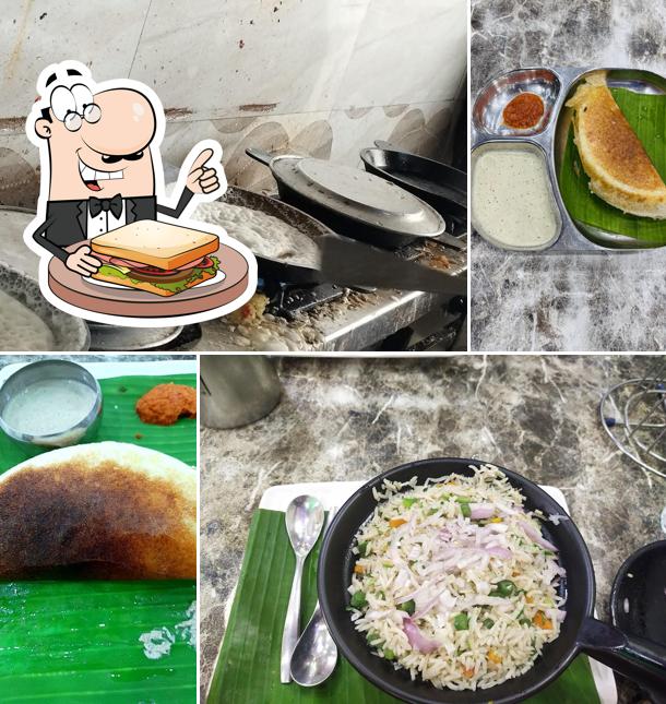 Grilled cheese sandwich at Mulbagal Dosa Corner