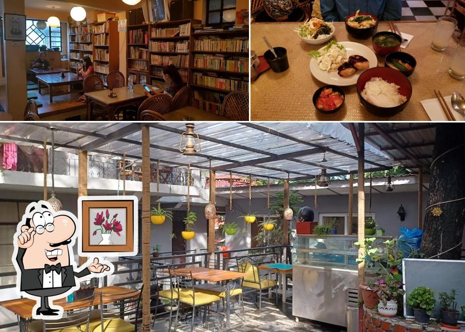 Take a seat at one of the tables at Lung Ta Japanese Restaurant