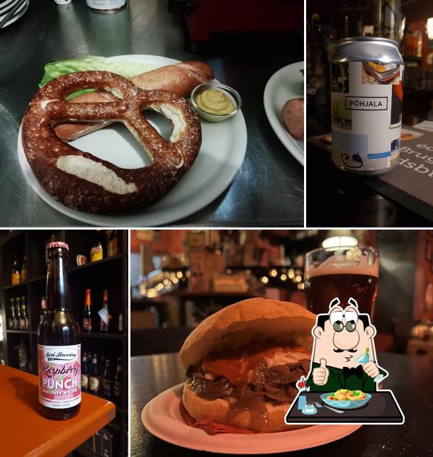 Cibo al Ninkasi beer shop Latina