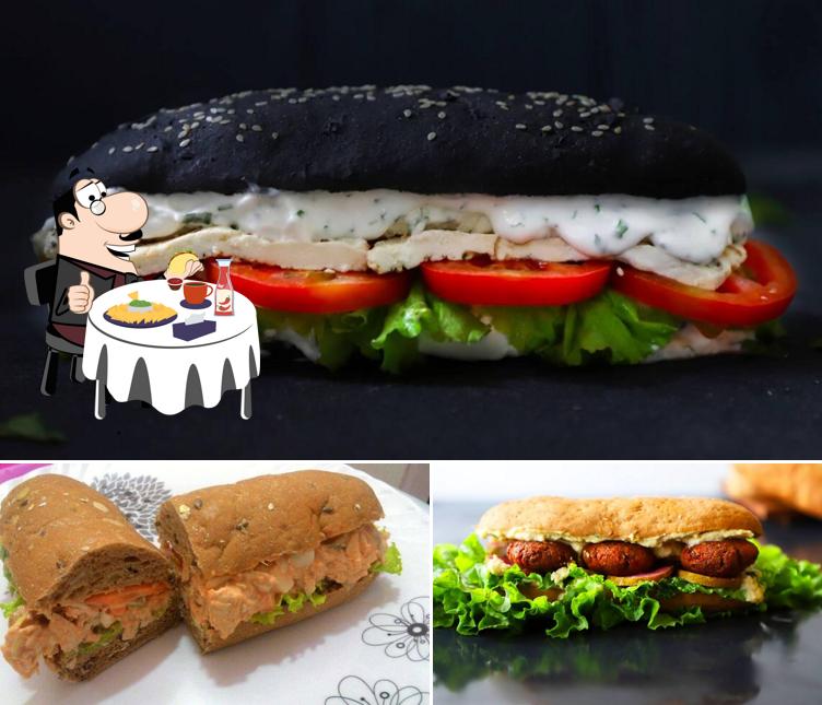 Treat yourself to a burger at Healthie