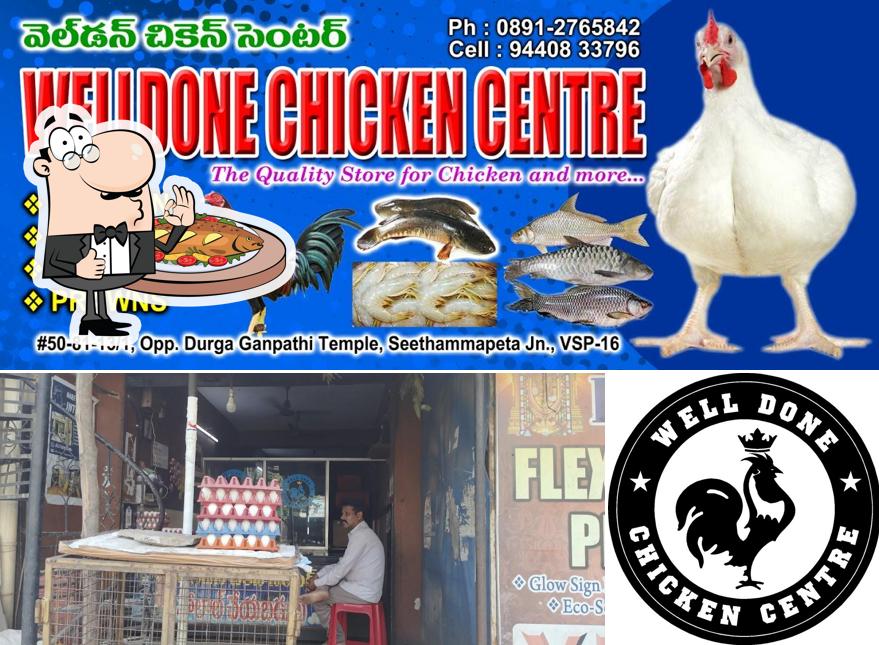 Welldone Chicken Centre serves a menu for seafood lovers