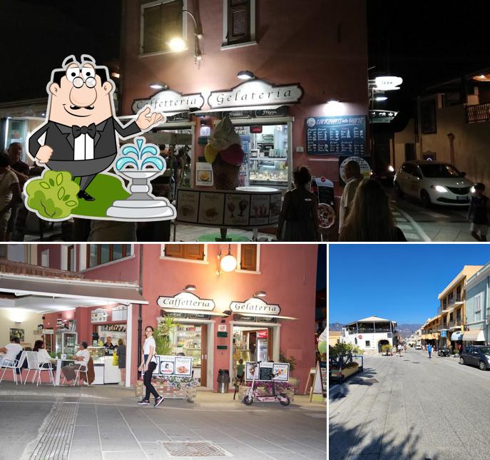 Gli esterni di La Gelateria
