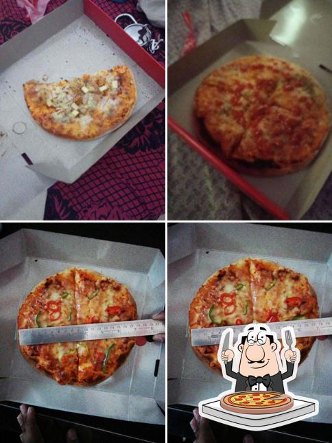 Try out various types of pizza