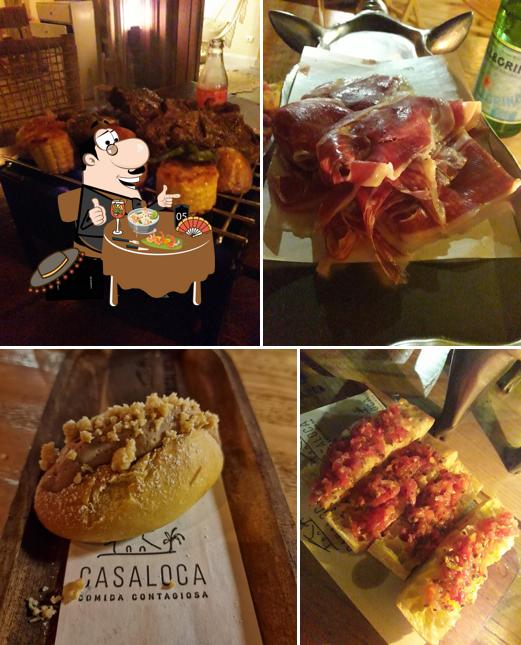 Platti al CASALOCA Roma - Comida Contagiosa