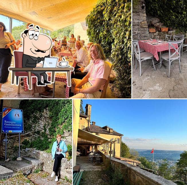 Gli interni di Grotto Eremo San Nicolao