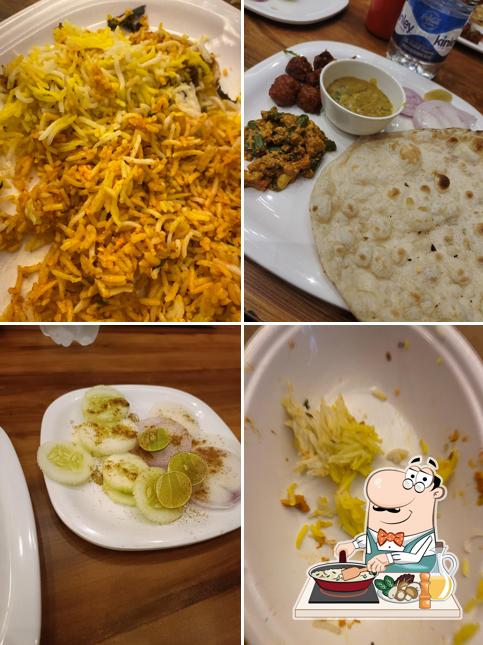 Fried rice at Hare Krishna Family Dhaba