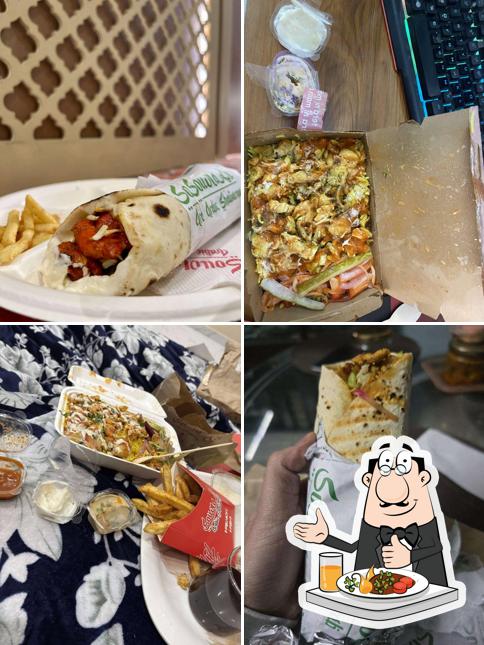 Food at Souvlaqi - Arabic Shawarma