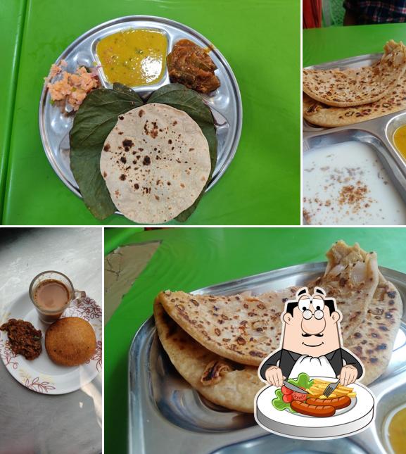 Food at Sri Mathura Chat and Lassi