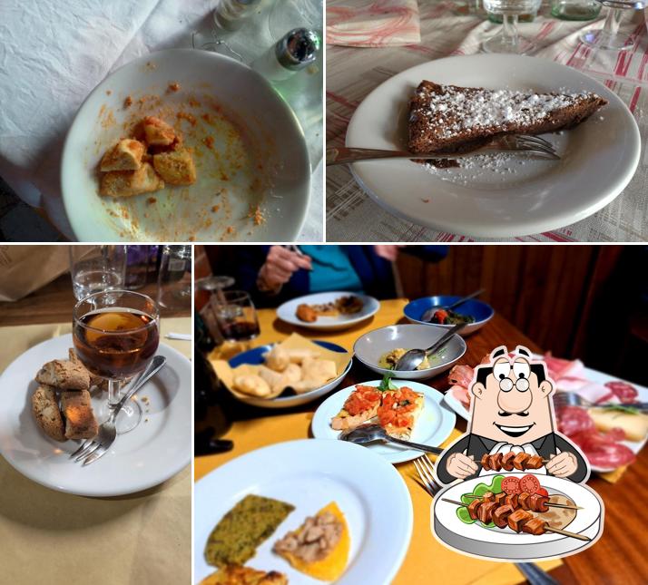 Platti al Trattoria Da Luciano Camaiore