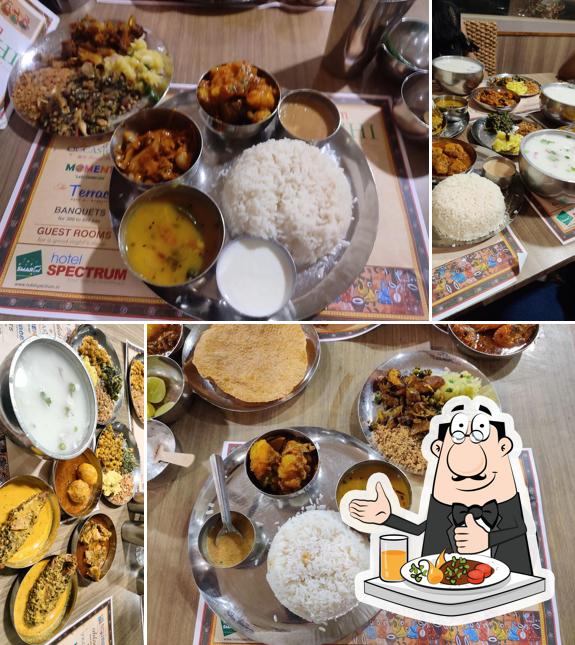 Food at Hotel Odishi