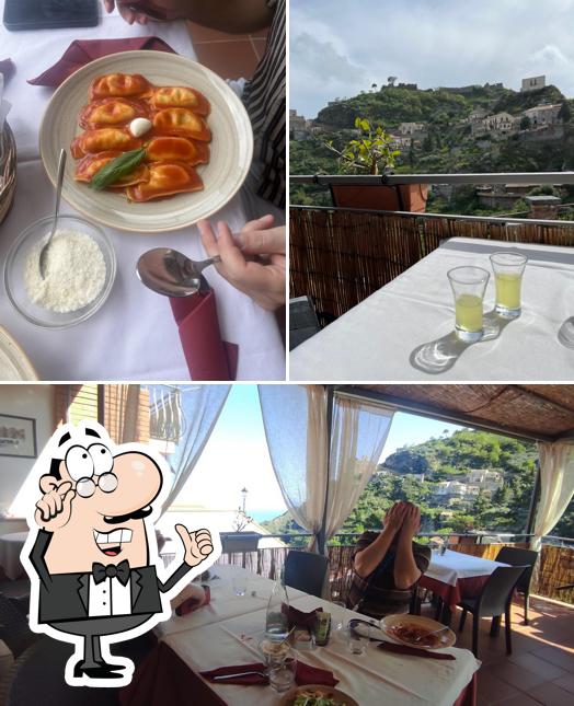 Dai un'occhiata agli interni di Osteria del borgo