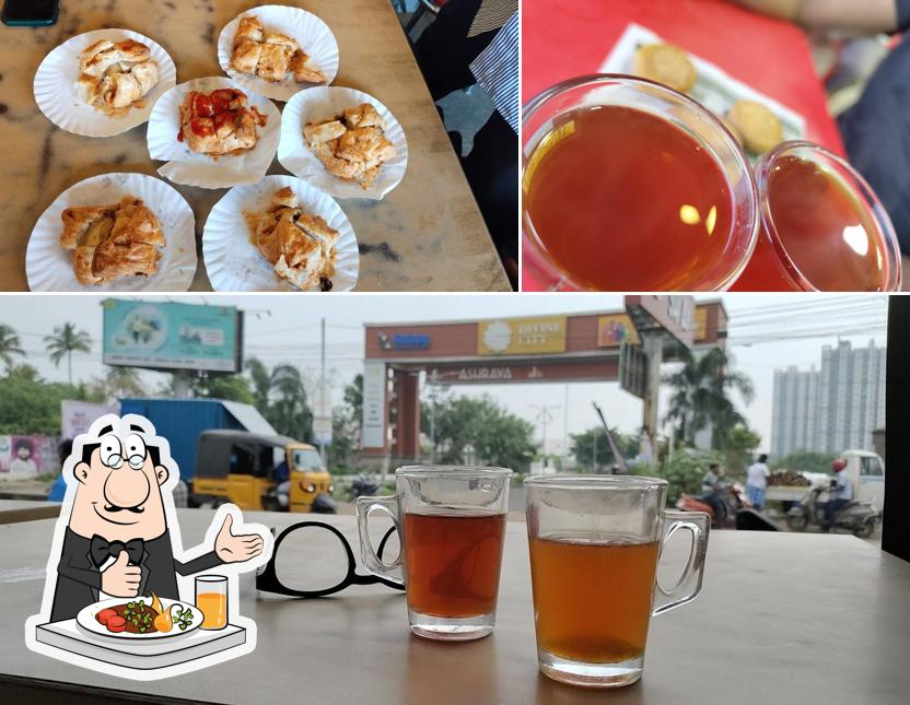 Food at Adayar Coffee House