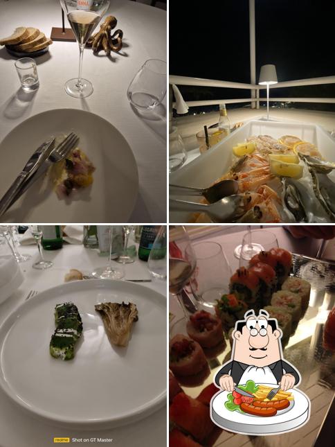 Cibo al Attico sul Mare