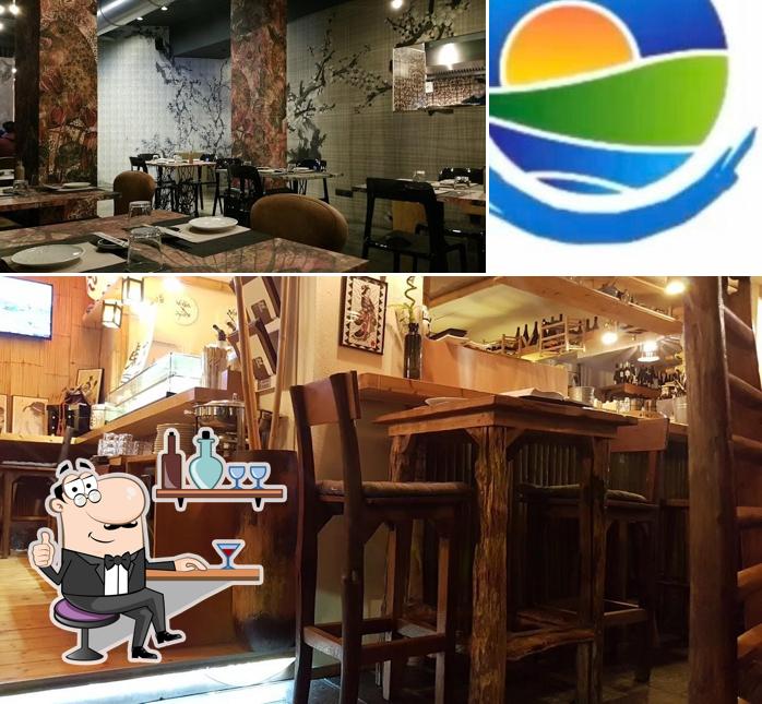 La interni e bevanda del ristorante