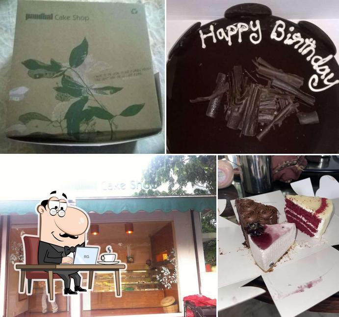 The interior of Pandhal Cake Shop