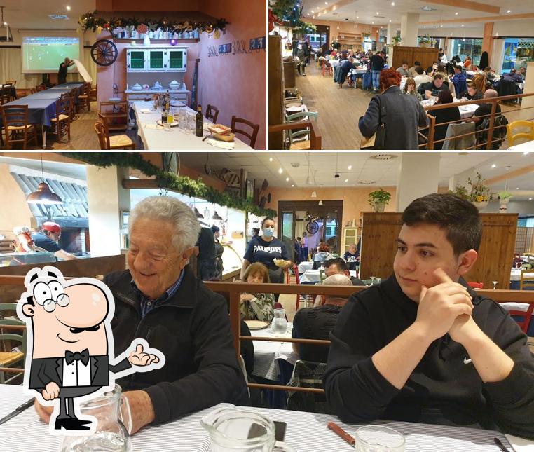 Gli interni di Taca Banda