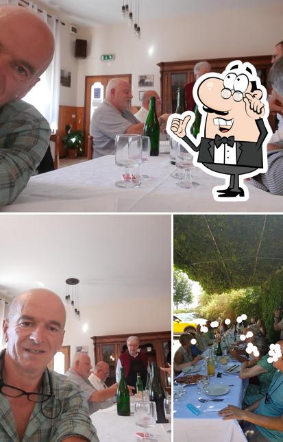 Gli interni di Trattoria Cavazzini