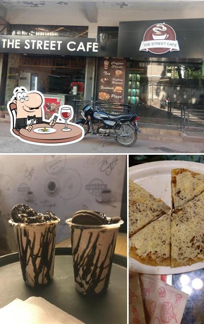 This is the photo showing food and exterior at The Street Cafe