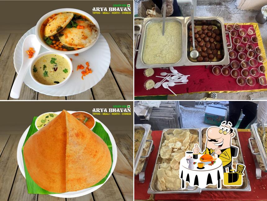 Meals at Arya Bhavan Veg