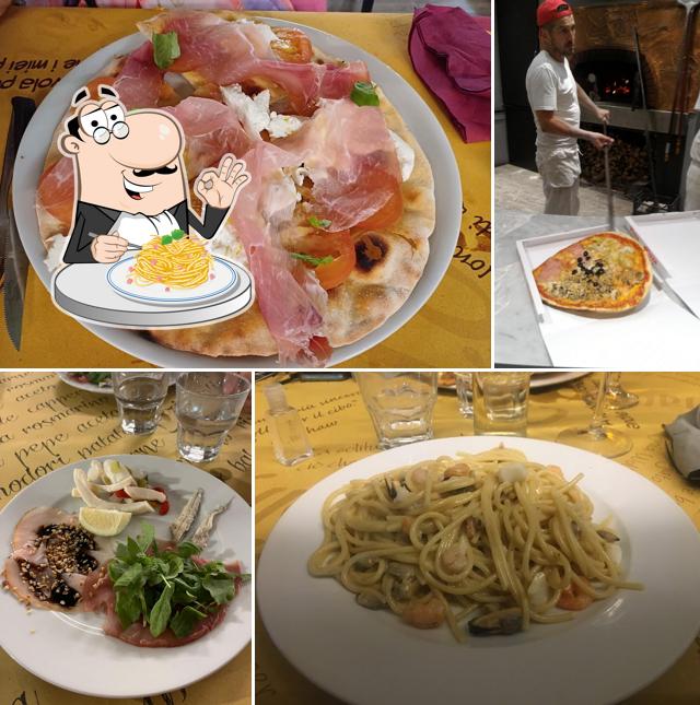 Spaghetti alla carbonara al Ciak Brasserie Pizzeria Ristorante