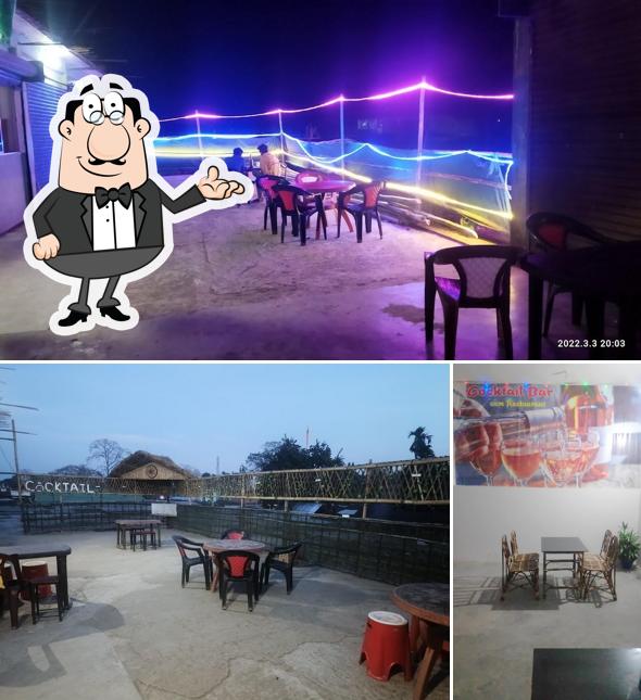 The interior of Cocktail Bar Cum Restaurant Bokakhat