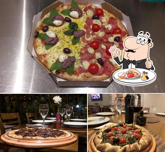 Escolha diversos tipos de pizza