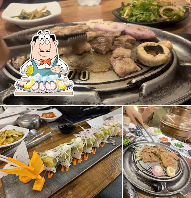 Oysters at Kim's BBQ