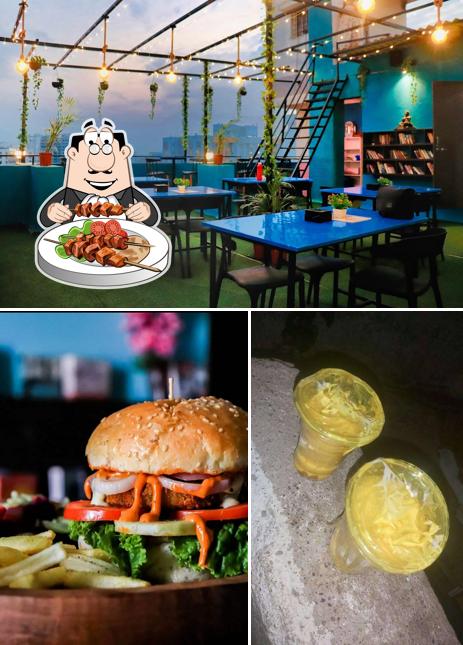 This is the picture depicting food and interior at STRATOS - Rooftop Snooker Cafe