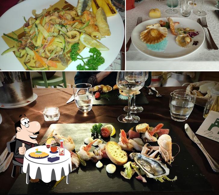 Piatto di formaggi al Ristorante Parco Vittoria